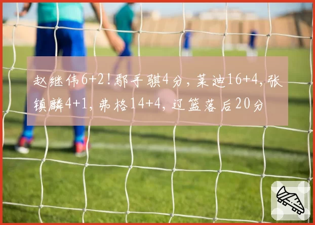 赵继伟6+2!鄢手骐4分,莱迪16+4,张镇麟4+1,弗格14+4,辽篮落后20分